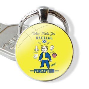 Fallout Perception Gaming Keychain